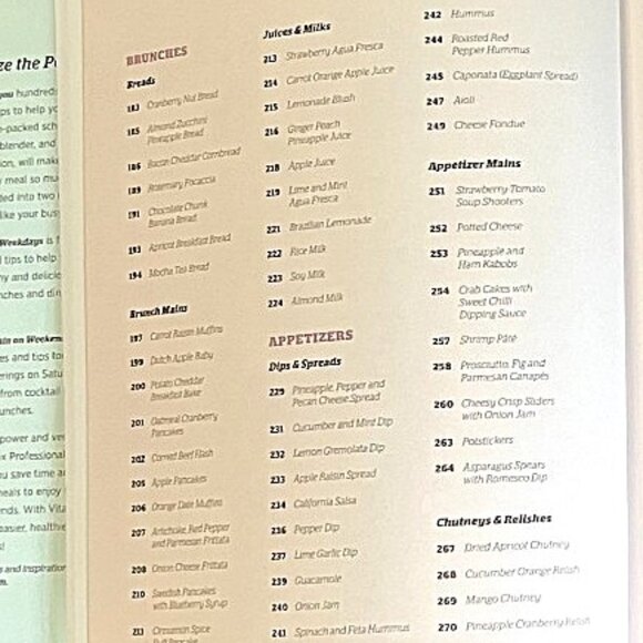 Create, Inspiring Recipes for Every Day of the Week/Vitamix Professional Series - Picture 5 of 12